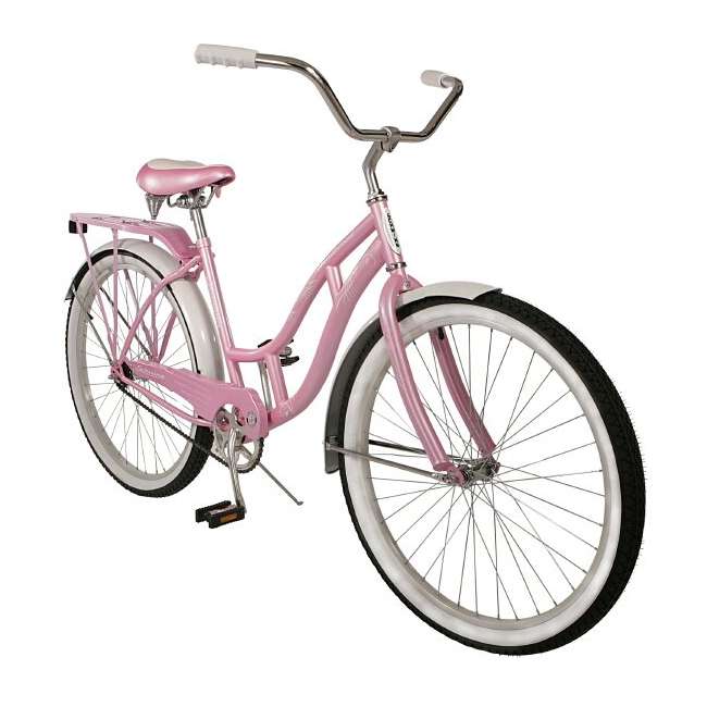 pink schwinn windwood women's cruiser bike