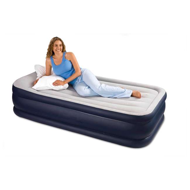 Intex Deluxe Twin Air Mattress With Built-In Pump And ...