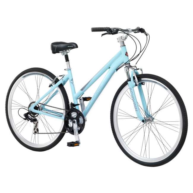 Schwinn Network 30 700c Womens Hybrid Bike Blue S4019b