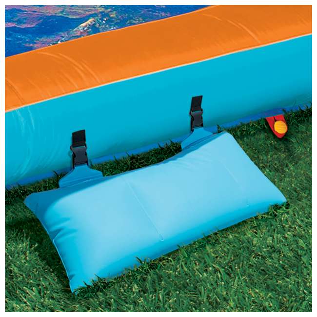 Banzai Inflatable Pipeline Water Slide and Splash Pool Water Park : 38065