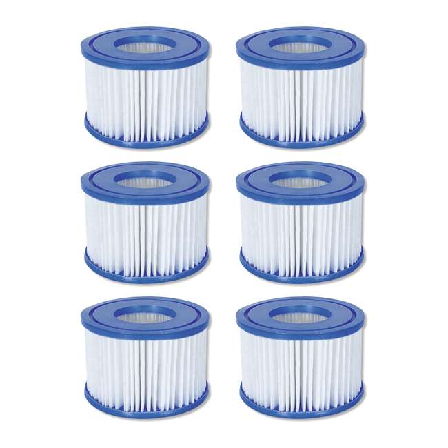 Coleman SaluSpa Filter Type VI Replacement Cartridge (6 Pack) : 6 x ...