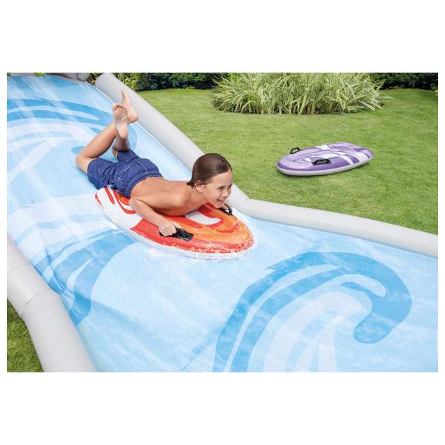 intex paddling pool with slide