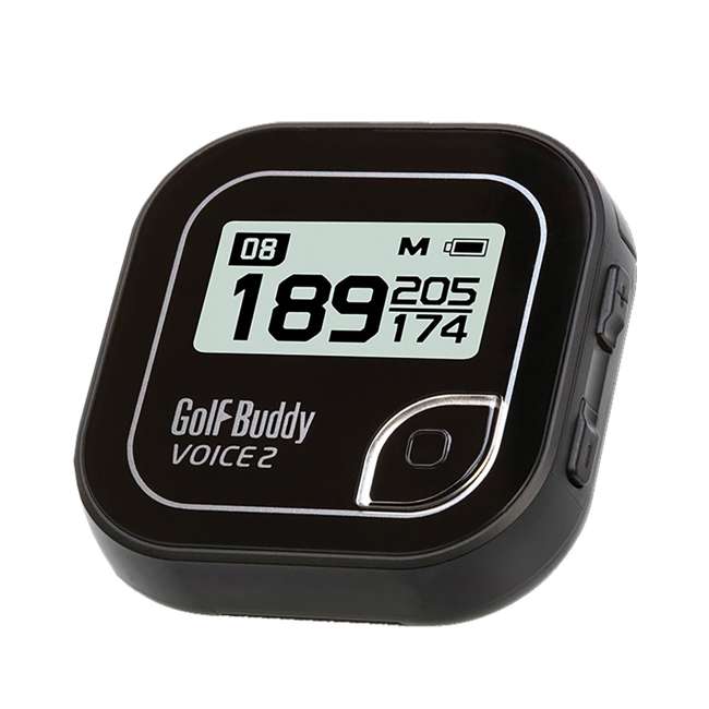 Golf Buddy Voice 2 Talking GPS Range Finder : VOICE2-BLKSIL