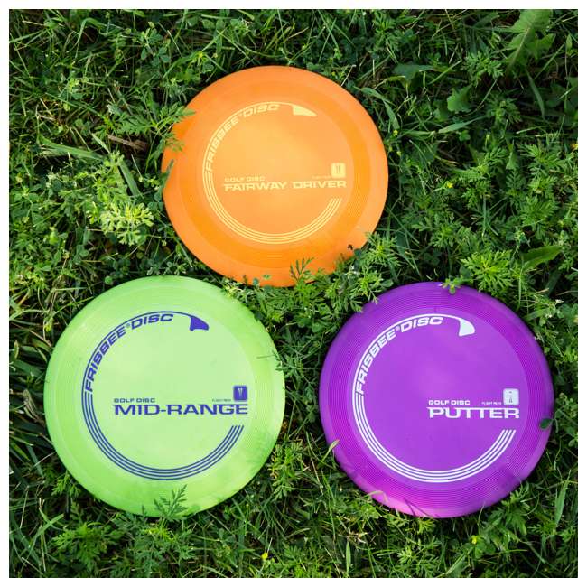 Wham-O Official Frisbee Disc Golf Set, Blue : 53311