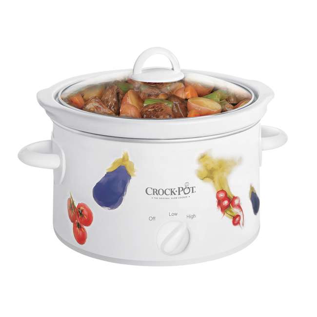 Crock Pot Classic 4 Quart Round Slow Cooker 3040 Vg Np
