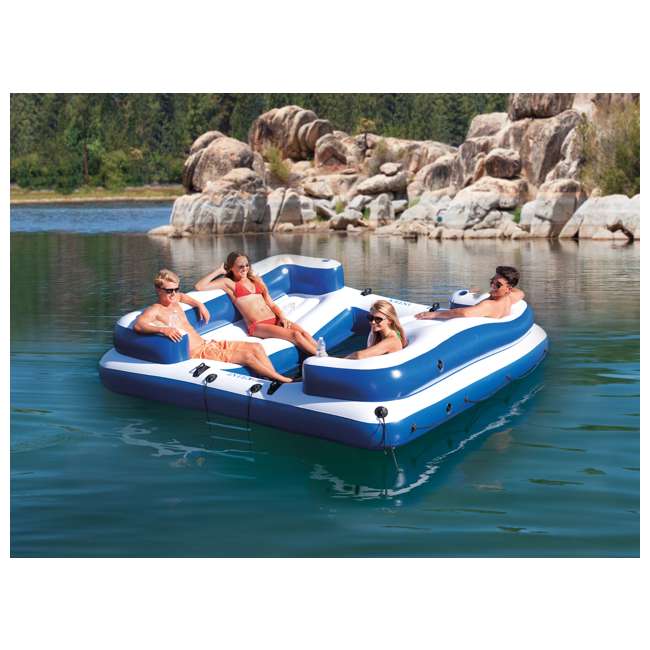 inflatable lake raft