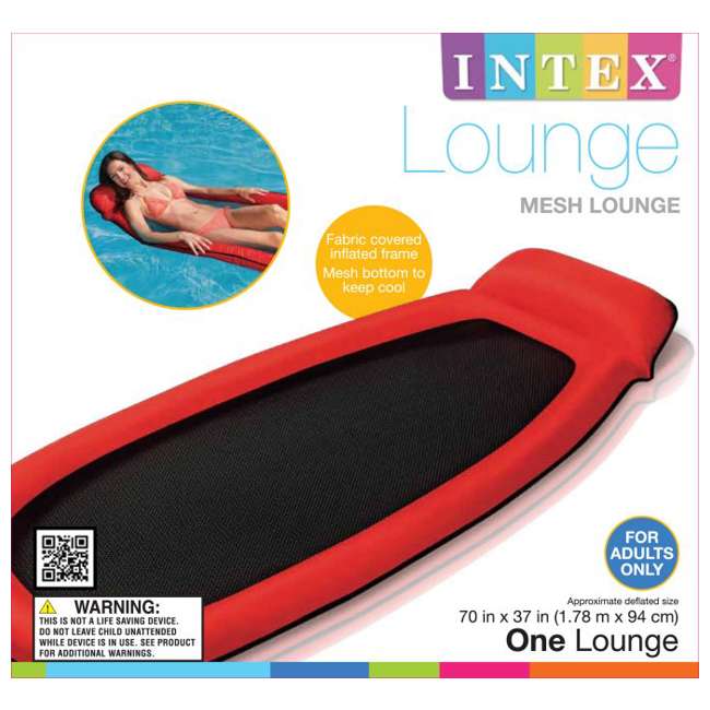 intex mesh lounge