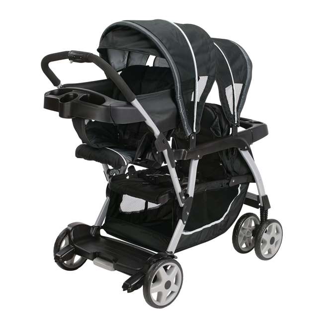 Graco Ready2Grow LX Stand  Ride Duo Double Baby Stroller  Gotham  1927618 : 1934625