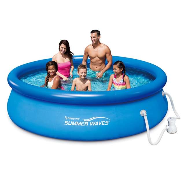 summer waves inflatable pool pump