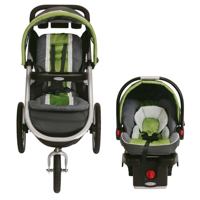 graco jogging stroller and carseat