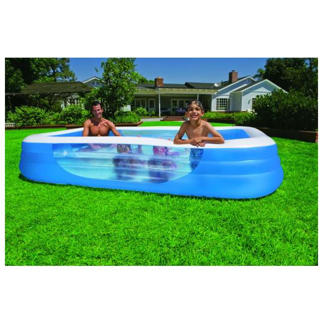 intex swim center family inflatable pool