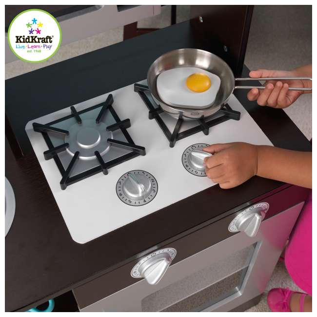 kidkraft silver kitchen