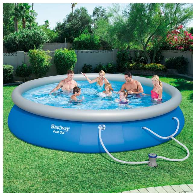 15 ft inflatable pool