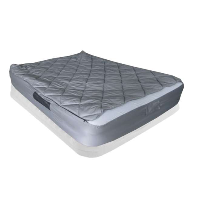 Intex Queen Air Mattress with Built-In Pump and Fitted ...