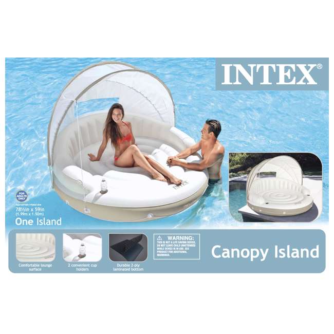 intex island