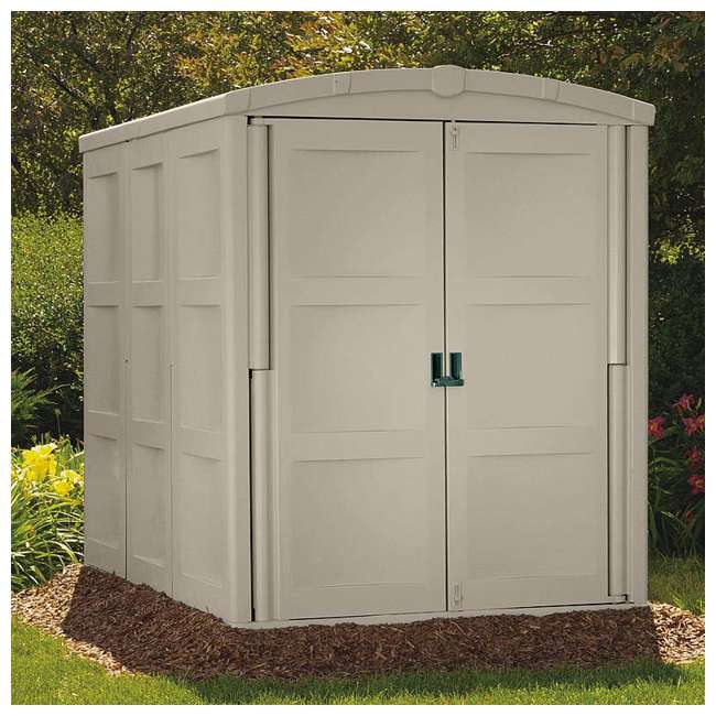 Suncast GS9000 Large Outdoor Storage Shed, 200 Cubic Ft.