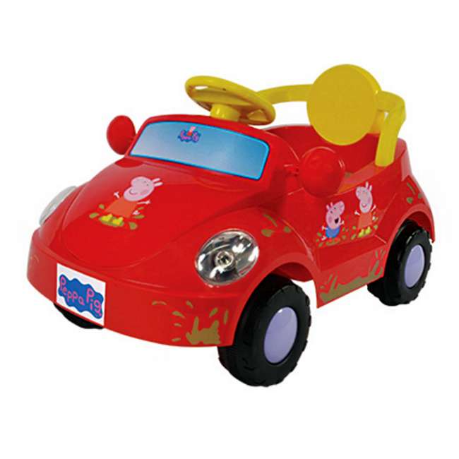 Rollplay 6Volt Kids RideOn Toy Peppa Pig Family Car RLPW426ACR