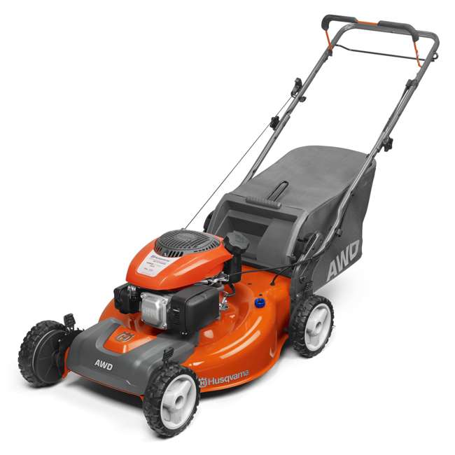 Husqvarna 22-Inch 149cc Self Propelled AWD Lawn Mower : HU675AWD