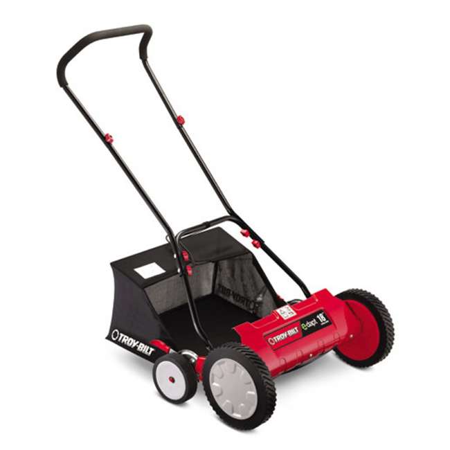 MTD TBR18 18-Inch Push Reel Lawnmower with Grass Catcher : 15A-3100711