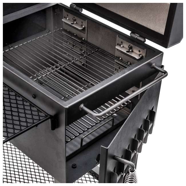 Oklahoma Joe's Bandera Vertical Offset Barbecue Smoker Grill : 16202020