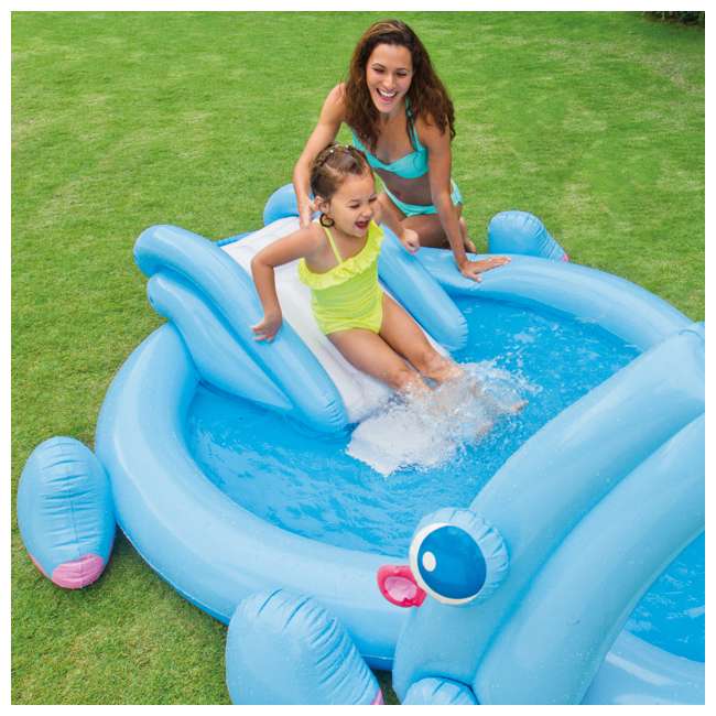 intex kid pool with slide