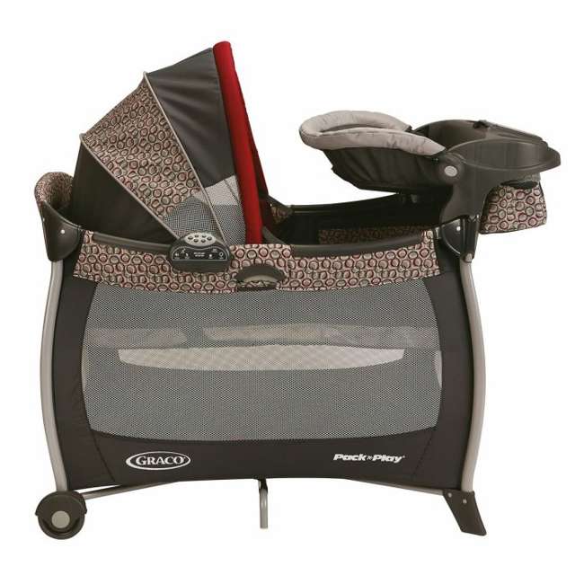 Graco Silhouette Pack 'n Play w/ Canopy, Changer & Music (Finley) 1843931