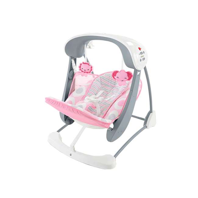 Fisher Price Deluxe Take Along Baby Swing Seat Pink