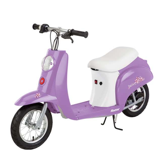 Razor Pocket Mod Electric Retro Scooter, Purple : 15130661