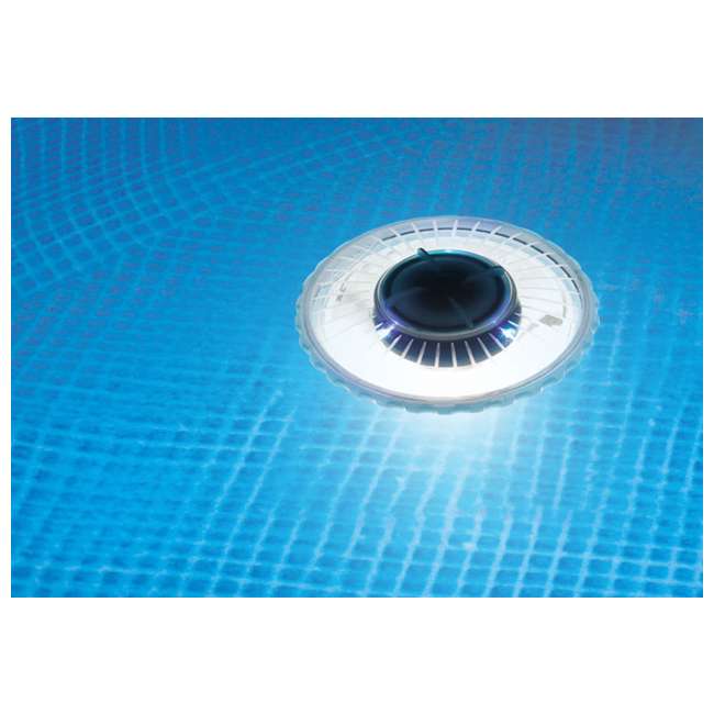 intex floating pool light