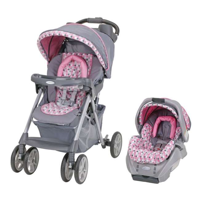 Graco-Alano-Baby-Stroller-&-SnugRide-Infant-Car-Seat-...