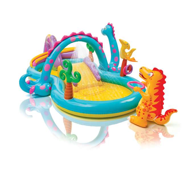 intex kid pool with slide