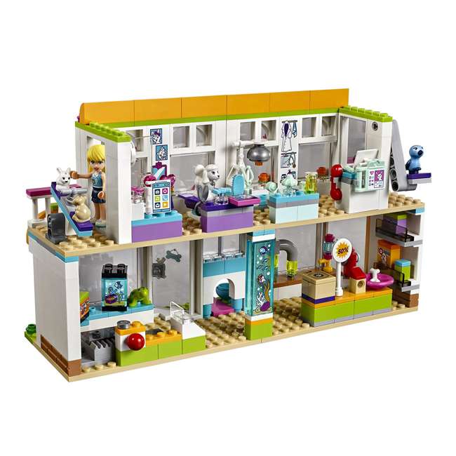 Lego Friends 41345 Heartlake City Pet Center Block Building Set With 