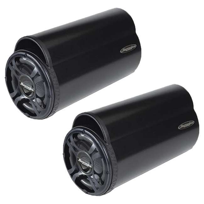 Bazooka 10-In 200W Car Subwoofer Passive Tube Enclosure (2 Pack) : BT1014