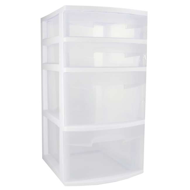 Sterilite 4Drawer Storage Cart 28228002