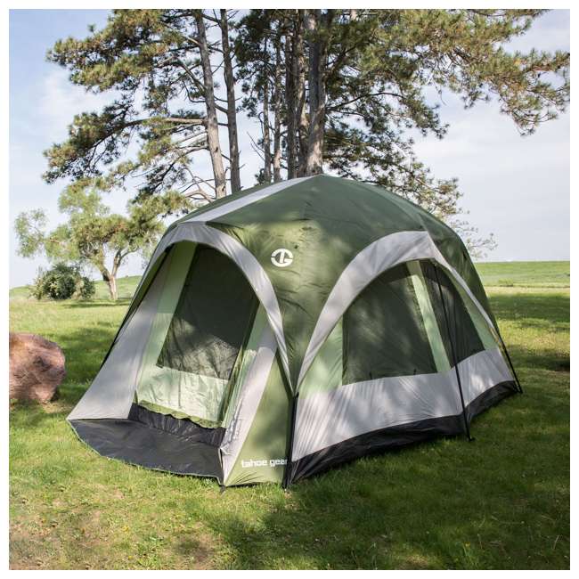 Tahoe Gear Jasper 7 Person Small to Mid-Sized Family Cabin ...