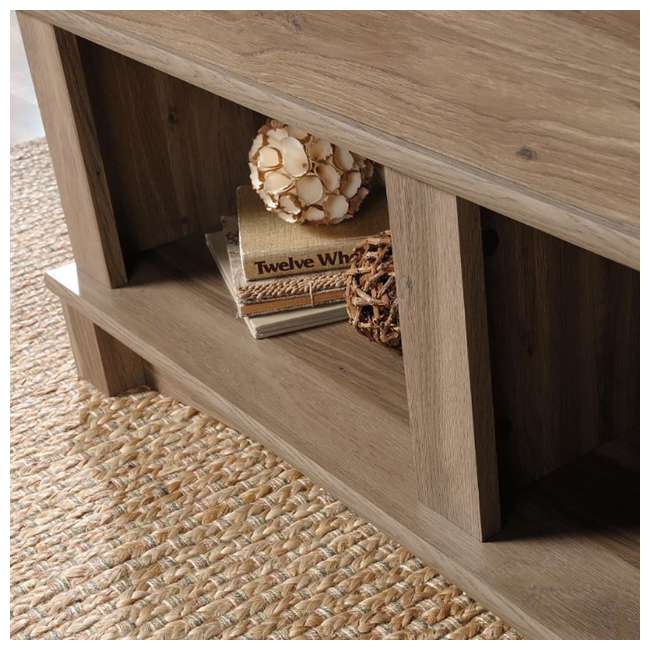 Sauder Harbor View Lift Top Coffee Table, Salt Oak : SF-420329