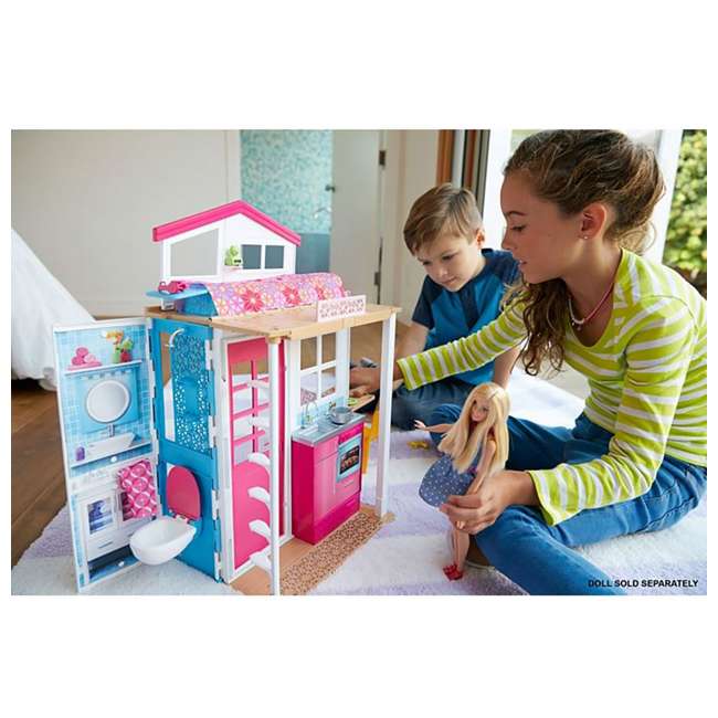 barbie doll house portable