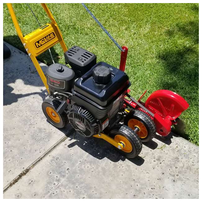 McLane 101-4.75GT-7 9-Inch Gas Powered Lawn Edger, 5.50 Gross Torque B ...