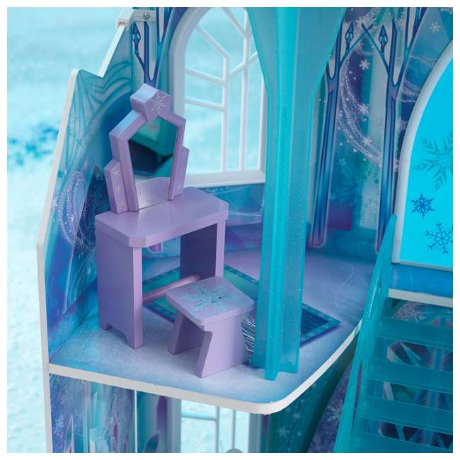 kidkraft disney frozen ice castle dollhouse