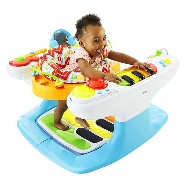 Fisher Price 4-In-1 Step 'N Play Piano : DJX02