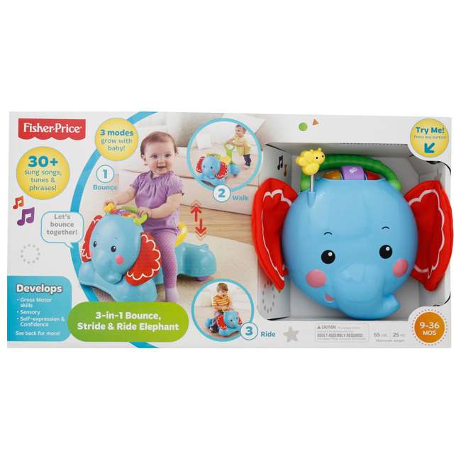 fisher price elephant riding toy