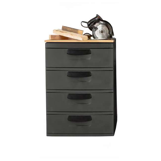 Sterilite 4-Drawer Storage Unit : 01743V01