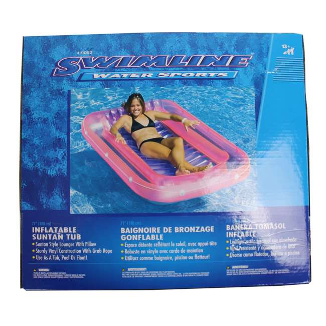 inflatable suntan tub