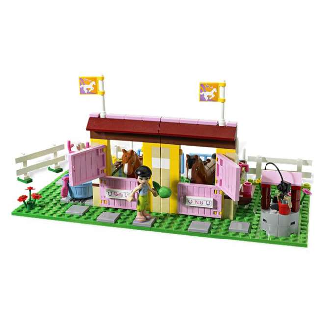 LEGO® Friends Girls Heartlake Horse Stable w/ Mini Doll Figures | 3189