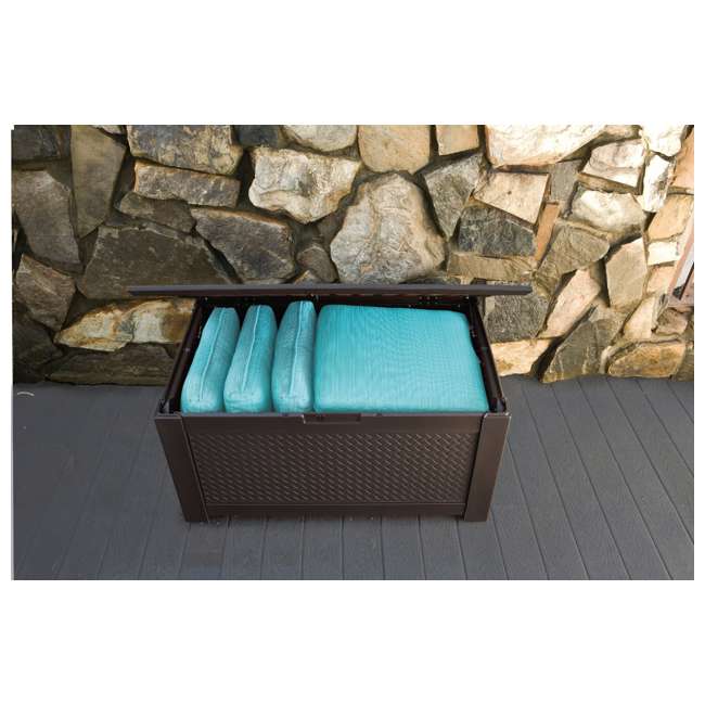 Rubbermaid Patio Chic Storage Deck Box 1837304