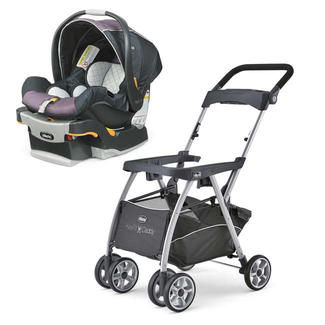 Chicco KeyFit 30 Infant Stroller Caddy, Car Seat, and Base Travel
