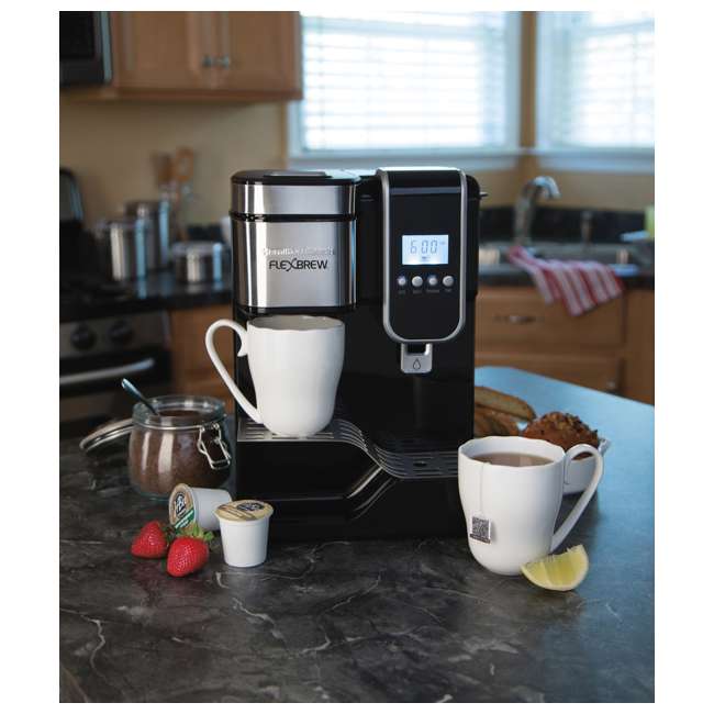 Hamilton Beach Single-Serve Coffee Maker, Programmable