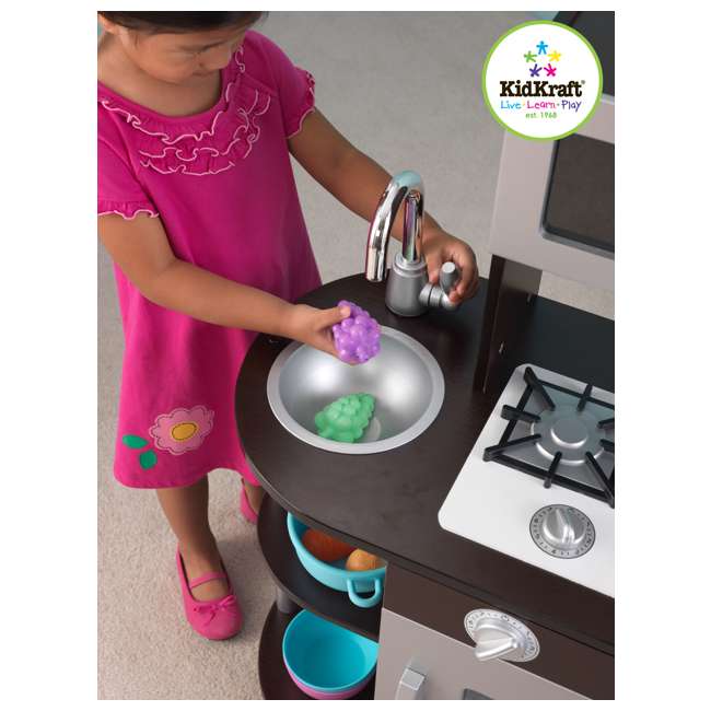 kidkraft silver kitchen