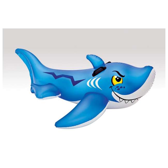 inflatable shark pool