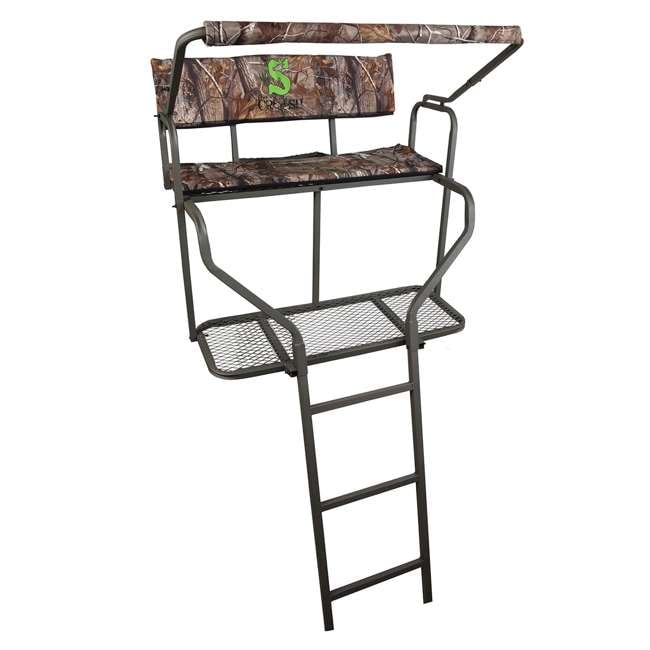 Summit Ladder Stand - Crush Series Dual Performer 2 Man 15' Treestand ...